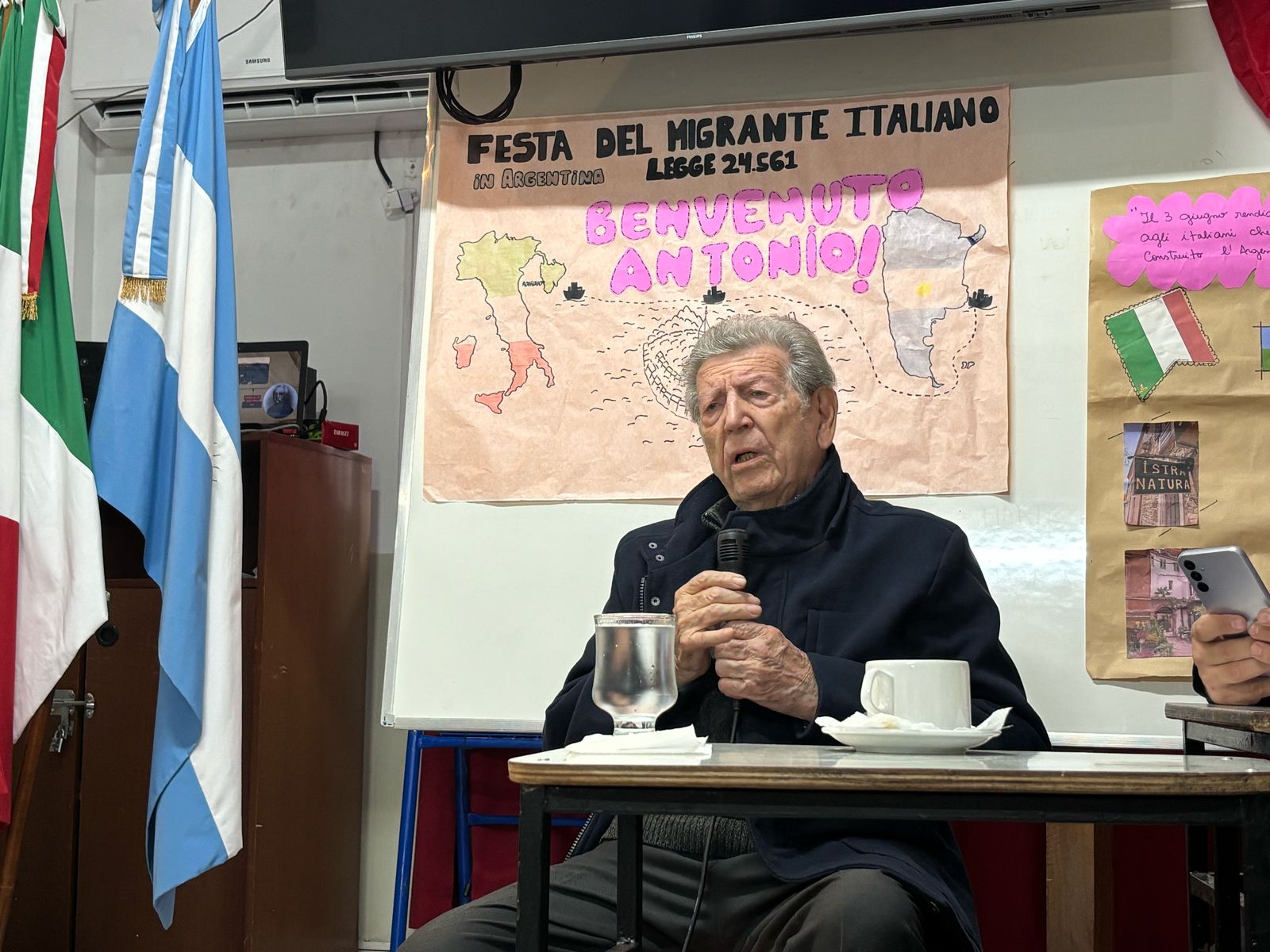 Charla Sobre la Inmigración Italiana en la Región